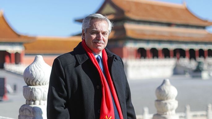Fernández y Xi Jinping, a la madrugada