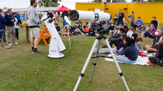 Casi 130 niños participaron del Campamento Astronómico
