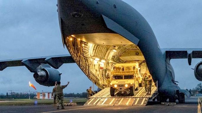 Estados Unidos exige a Rusia, pero ahora envió soldados a Polonia