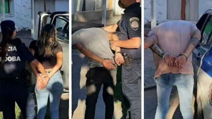 Tres detenidos al huir de un control