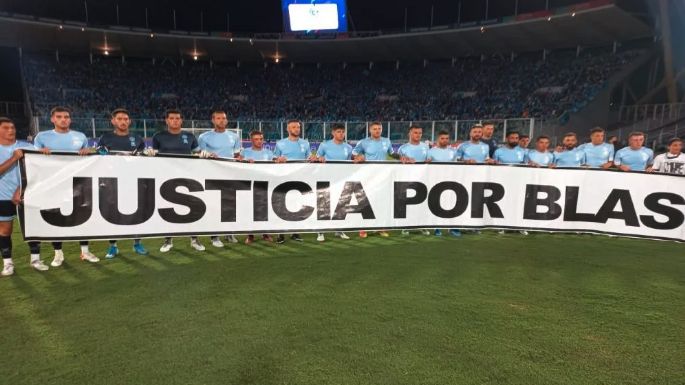 Belgrano y Talleres pidieron "Justicia por Blas"