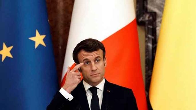 Macron habló de “avances” tras sus gestiones