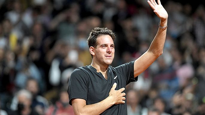 Delpo jugó hasta las lágrimas