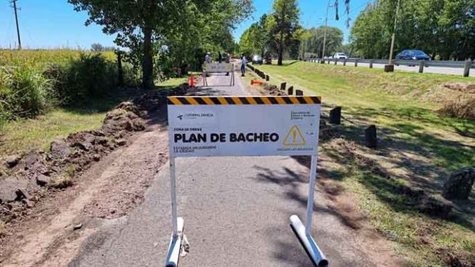 Repavimentan la ciclovía