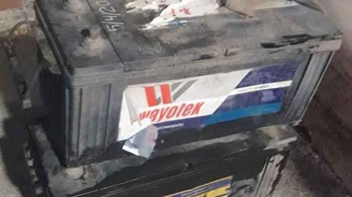 Hurto de baterías