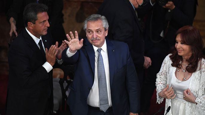 Pidió aval para el acuerdo con el FMI y para la reforma de la Justicia Federal