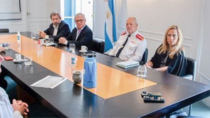 Nicola se reunió ayer con el Ministro de Seguridad