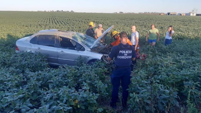 Terrible accidente sobre la ruta provincial N°3
