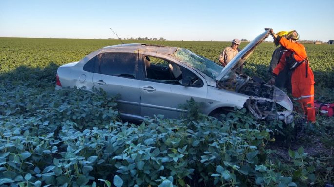 Terrible accidente sobre la ruta provincial N°3