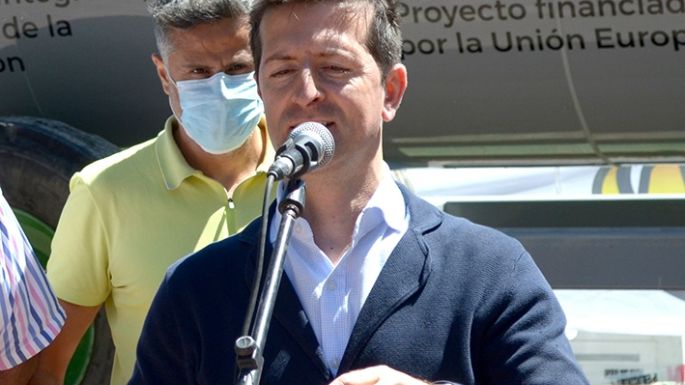 Se entregó un gran compostador para transformar los residuos