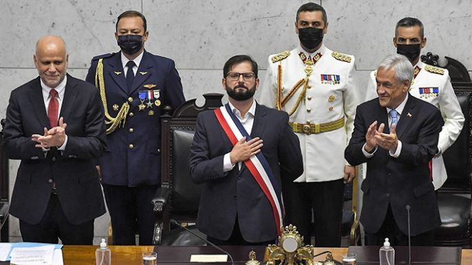 Asumió Gabriel Boric