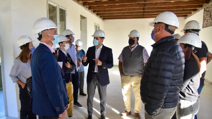 Delegados de la Unión Europea supervisaron la obra del ex Gabín