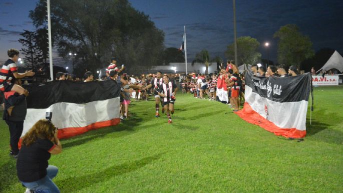 San Martín inauguró las obras de iluminación en su cancha principal