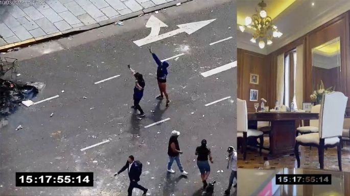 Cristina Kirchner publicó detalles del ataque a su despacho y continúan repudios desde el Gobierno