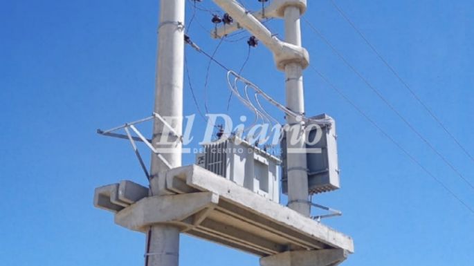 AHORA - Explotó un transformador de Epec y parte de la ciudad está sin luz
