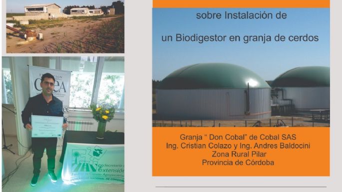 Una granja obtuvo un premio que proyectaron alumnos del Inescer