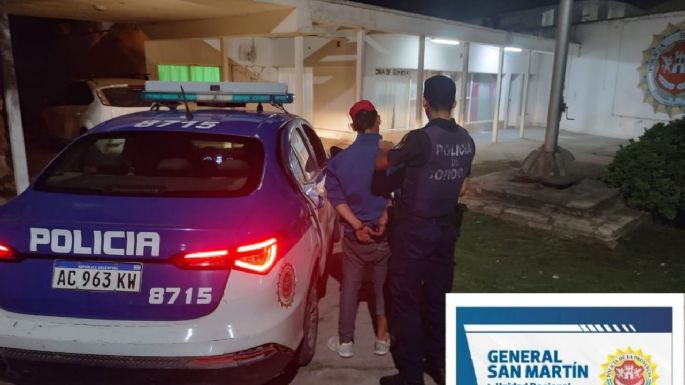 Detenido por intentar forzar la puerta de entrada de una casa