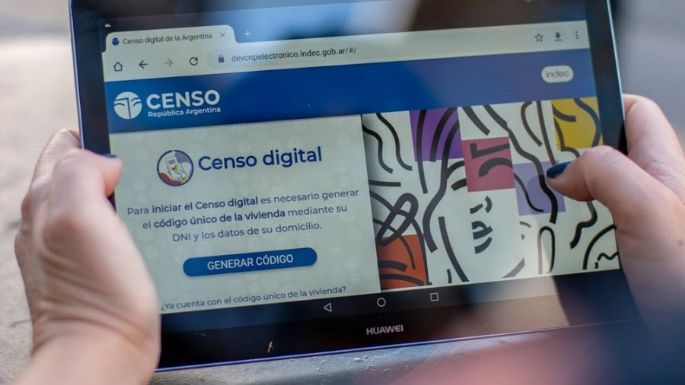 Arrancó la etapa digital del Censo nacional