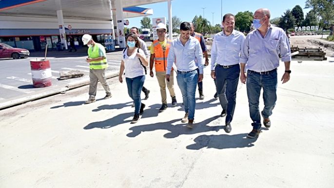 Realizarán una rotonda en Alem y Rawson para facilitar el tránsito