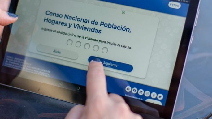 Censo Digital: más de 200 mil hogares ingresaron sus datos el primer día