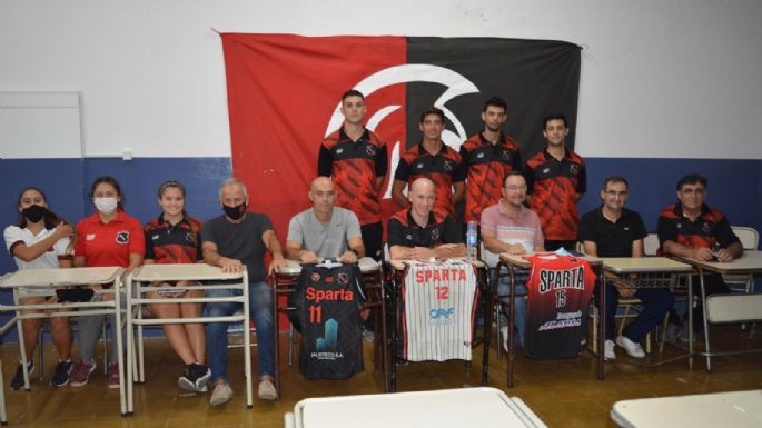 Sparta presentó su nuevo entrenador