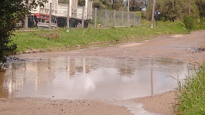 Reclaman por el mal estado de las calles