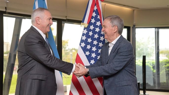 Schiaretti recibió al embajador de USA
