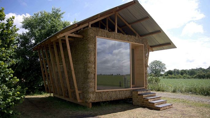 Residuos agrícolas como materiales de construcción