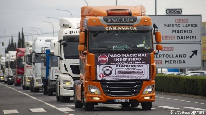 España: sigue el paro de transporte