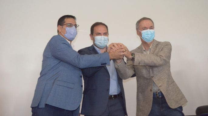 Gill y Graglia firmaron convenio por la segunda etapa de la Circunvalación junto a Schiaretti