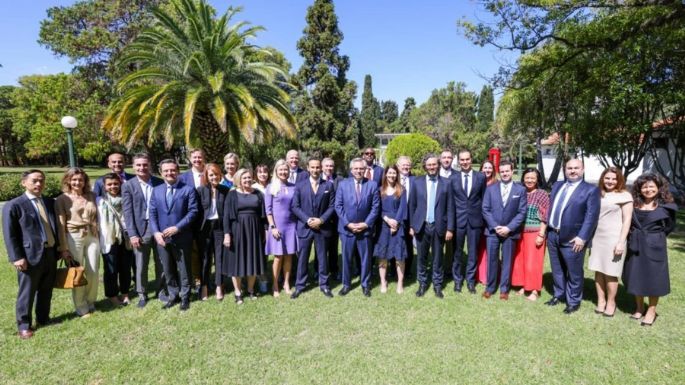 "Yo veo un gran futuro, pueden invertir tranquilos", dijo el Presidente a líderes empresarios