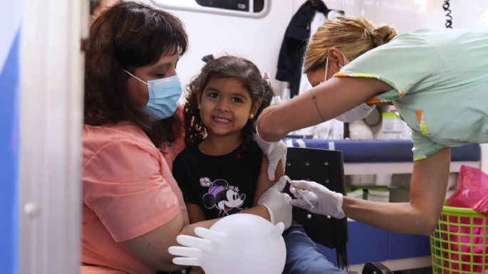 Comienza mañana la vacunación contra la gripe a niños y niñas de 6 a 24 meses