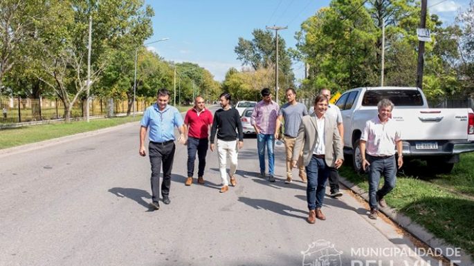 Por la repavimentación