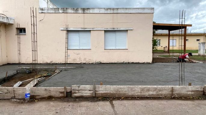 Avanza la obra de centro de salud