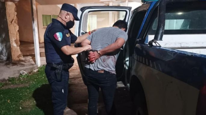Detenido por agresión física y verbal contra su pareja