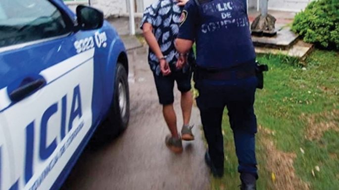 Un vecino detuvo al ladrón hasta que llegó la Policía