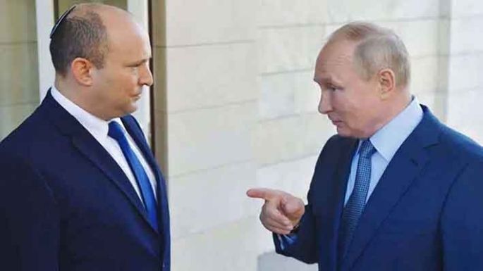 Apareció en escena Israel: durante tres horas hablaron Bennett y Putin