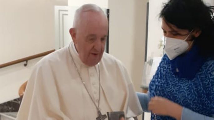 Peressutti se reunió con el Papa Francisco