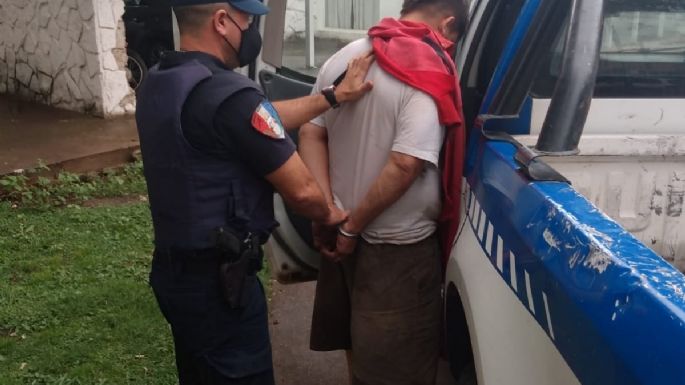 Un hombre fue detenido por amenazar de muerte y dañar la vivienda de su ex pareja