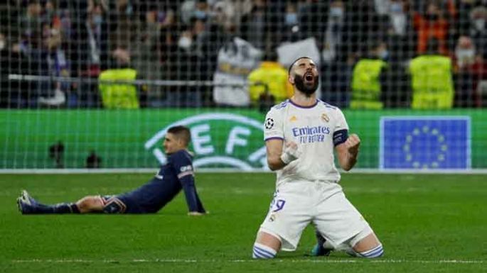 Benzemá noqueó al PSG