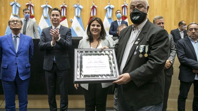 Honraron a veteranos y caídos
