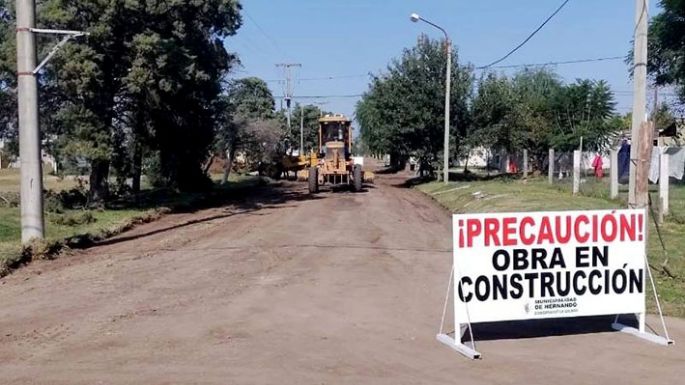 Comenzaron la obra