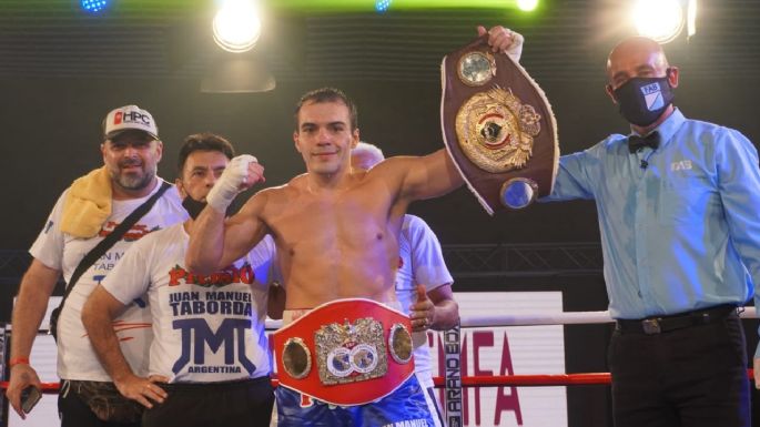 Taborda noqueó y sumó otra corona