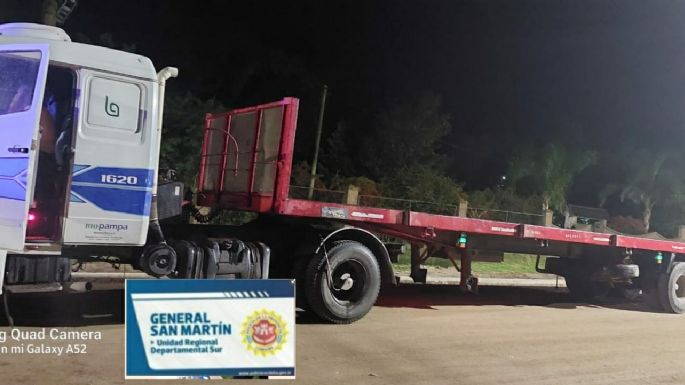 Un caminero detenido por conducir con alto grado de alcohol en sangre