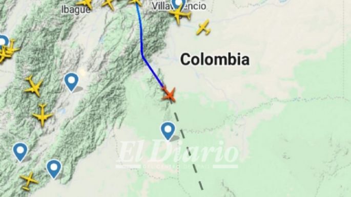 El avión que traslada a Cositorto despegó desde Bogotá y llega pasada la medianoche