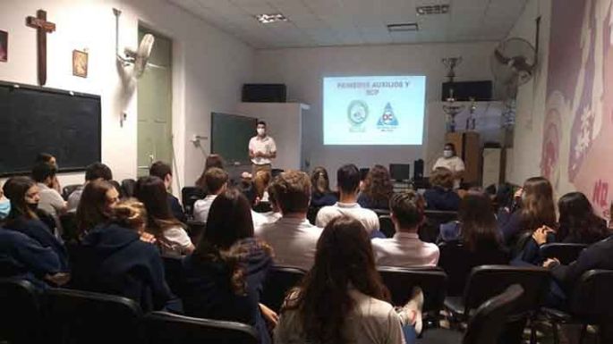 Cursos de reanimación para estudiantes