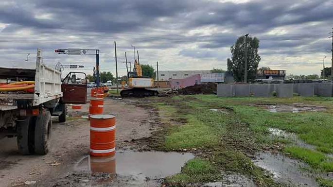Inició la obra de la rotonda