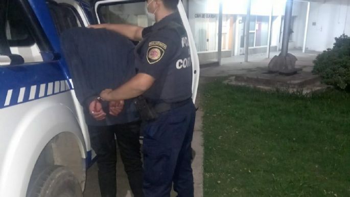 Detenido por robarle el celular a un hombre en la calle