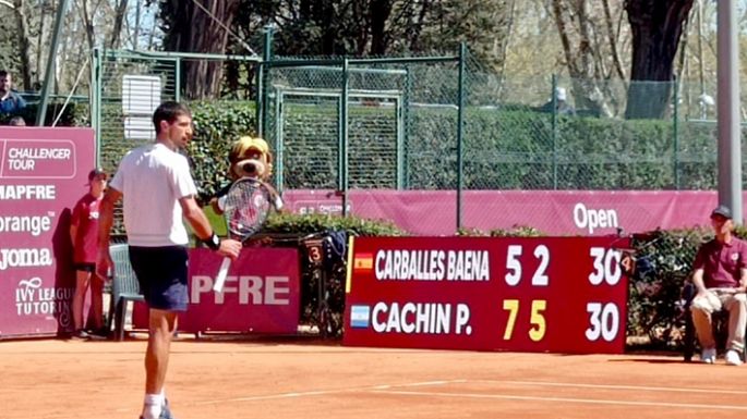Pedro Calchín es finalista del Challenger de Madrid