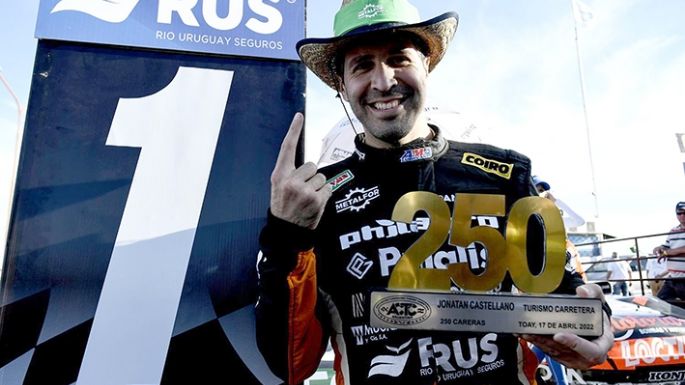 Jonatan Castellano, dueño de la pole